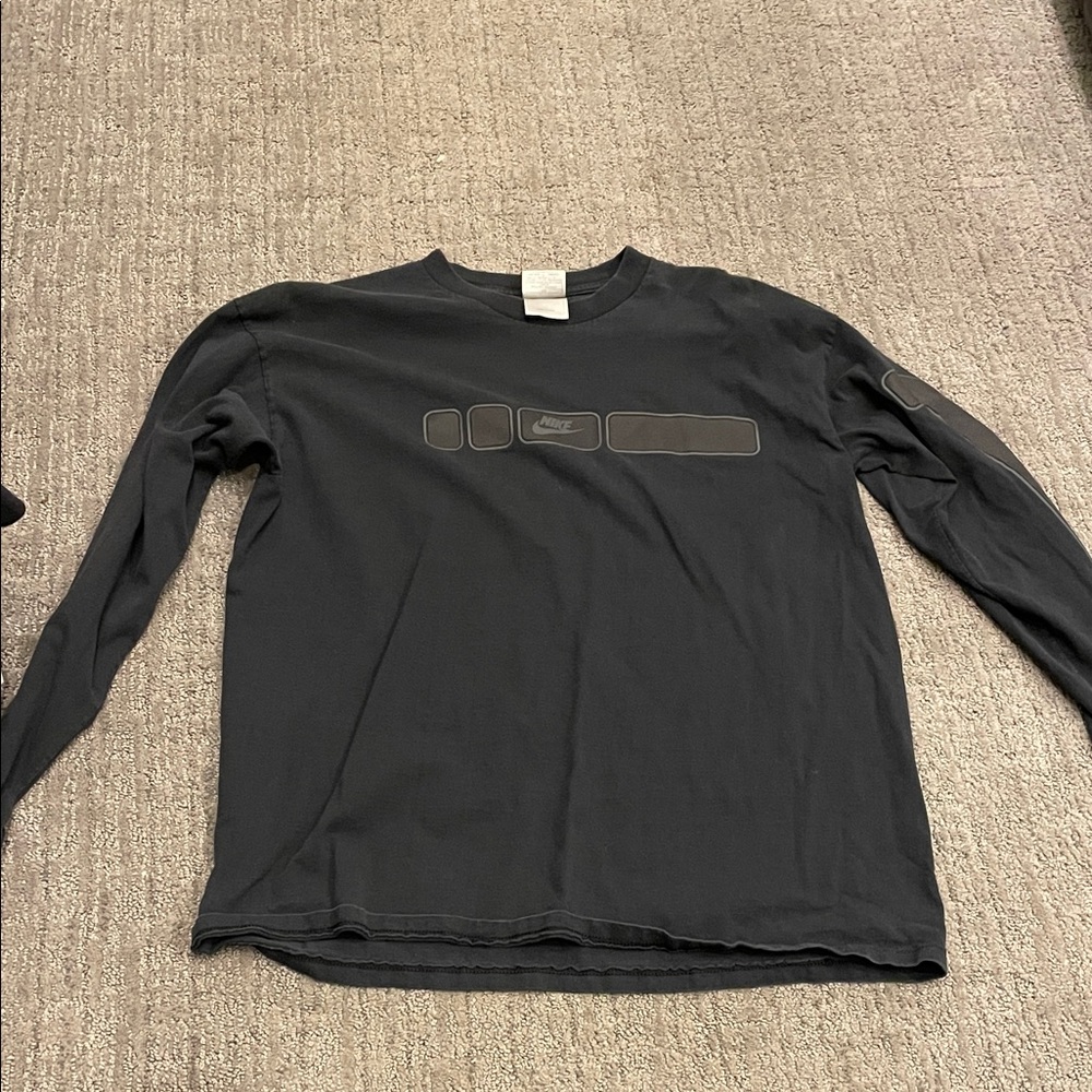 Nike Men's Black Long Sleeve Tee